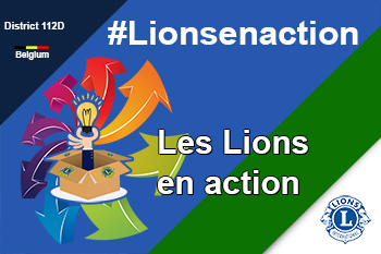Lions en action