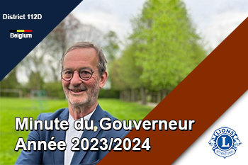 Minute gouverneur 2023 2024